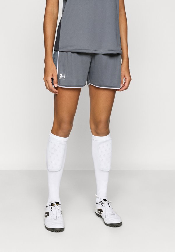 Under Armour CHALLENGER TRAIN - Sports shorts - castlerock/white