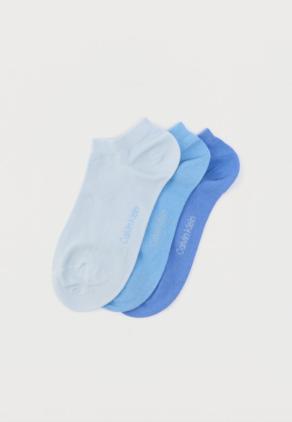 Calvin Klein Underwear WOMEN 3 PACK - Sneaker socks - sky blue