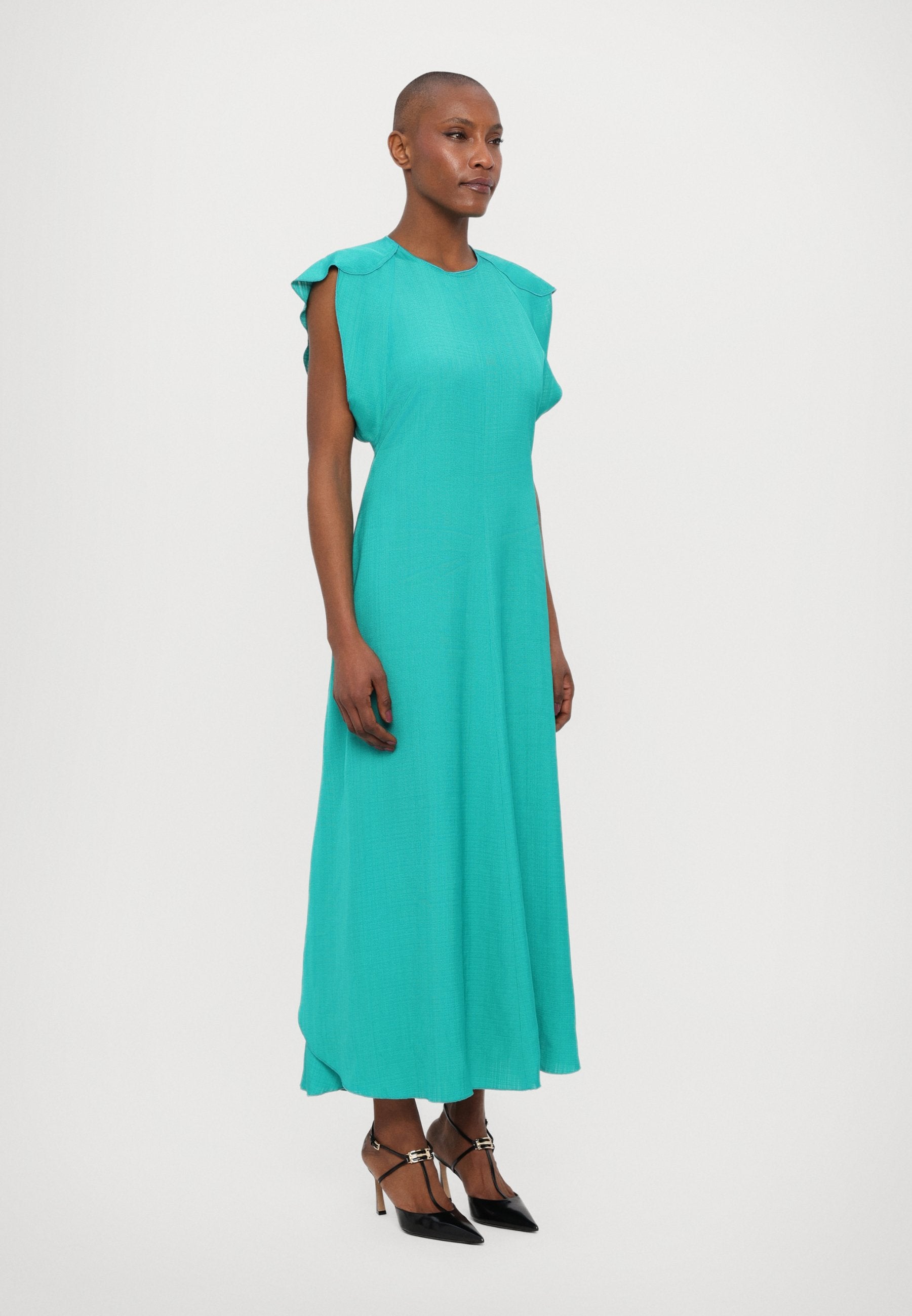 Victoria Beckham FOLDED SLEEVE DRESS