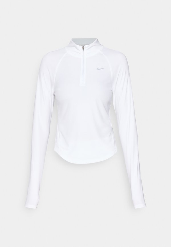 Nike Performance TEMPO  - Long sleeved top - white/black