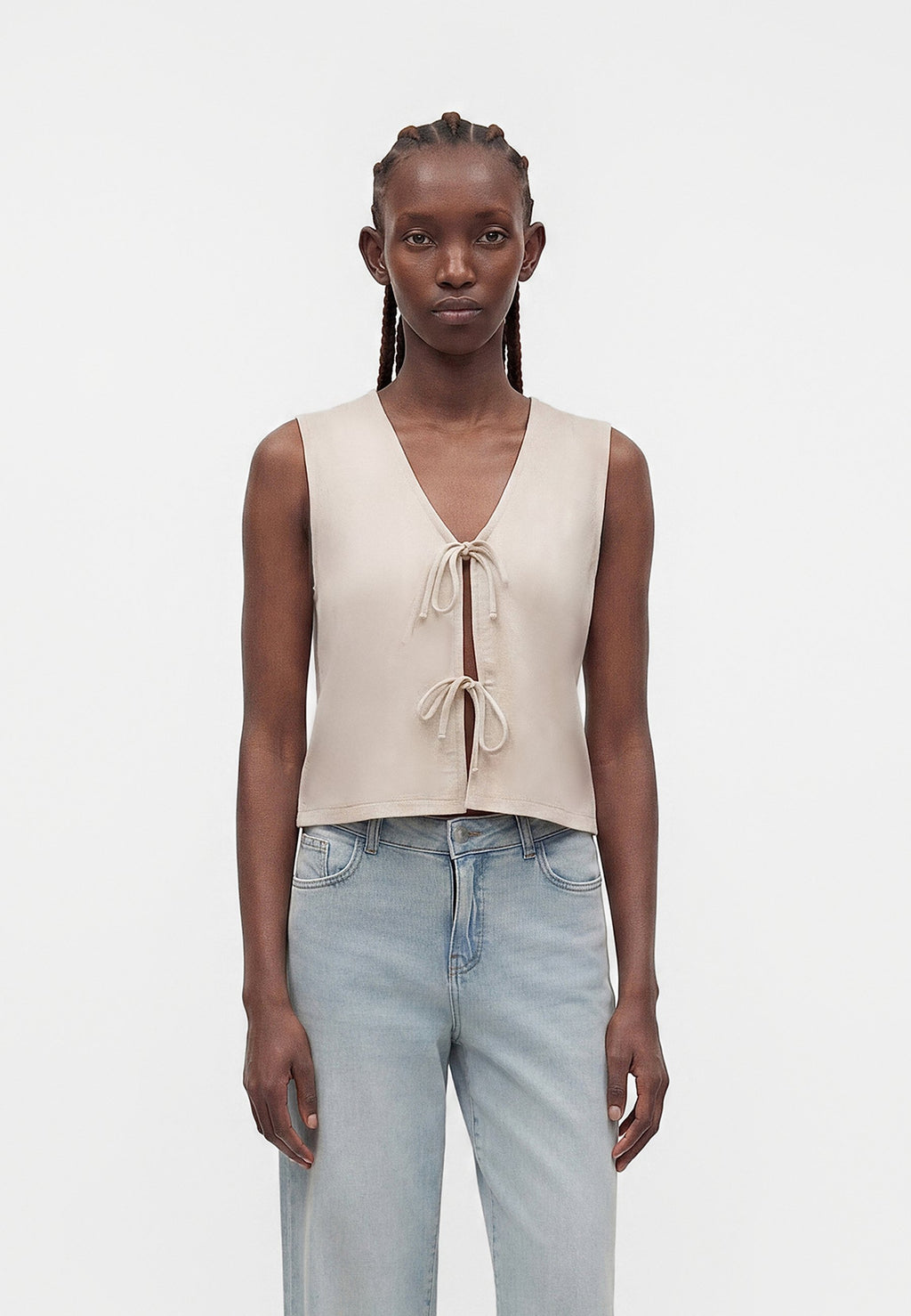 ONLY ONLCLARE SAKURA V NECK BOW