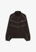 Bershka RETRO - Bomber Jacket - black