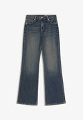 Bershka Bootcut jeans - dark blue