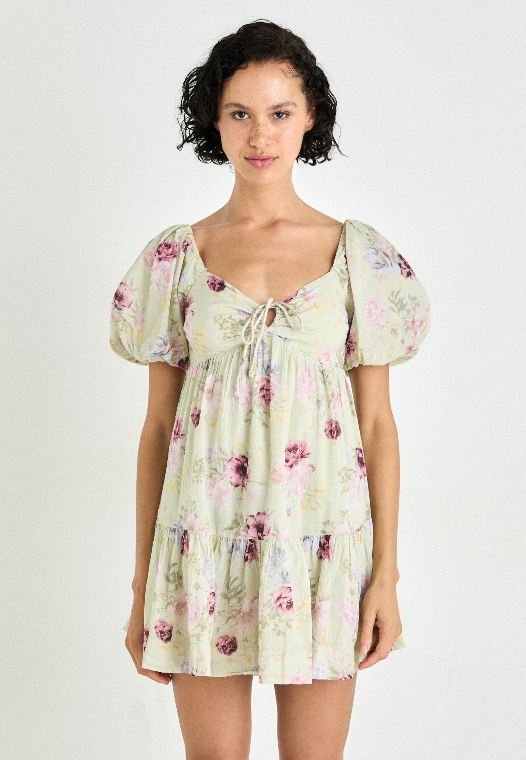 Gina Tricot PUFF SLEEVE DRESS