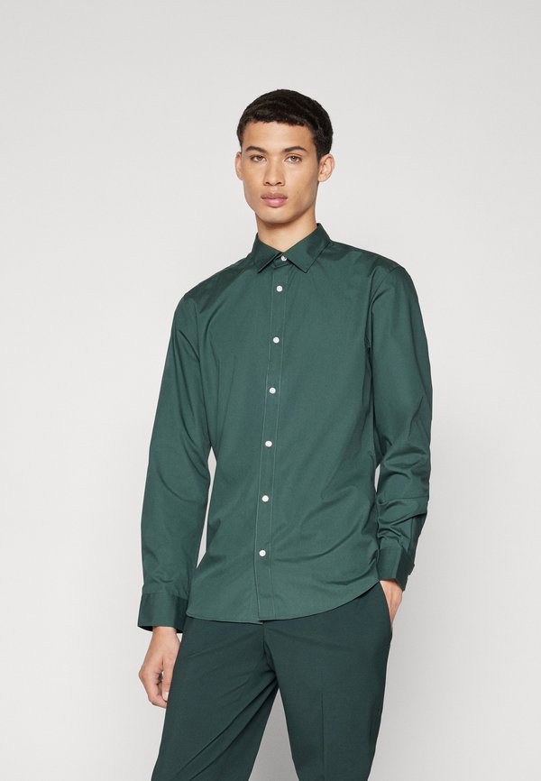Jack & Jones JJJOE SHIRT LS PLAIN - Shirt - darkest spruce