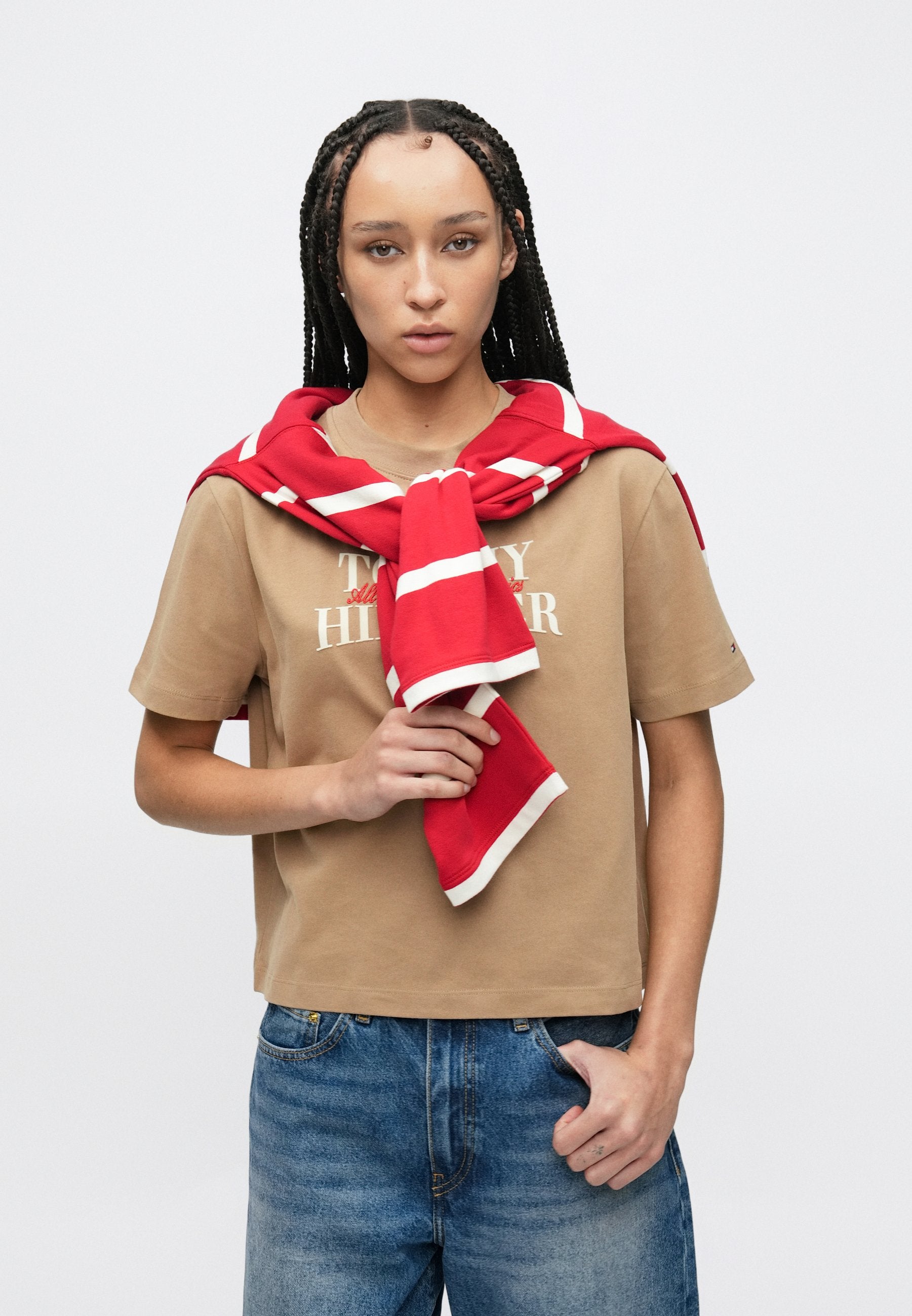 CLASSIC FLOCK LOGO RELAXED T-SHIRT Media 5