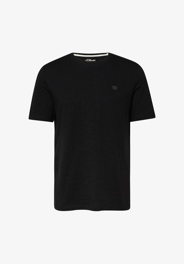 s.Oliver Basic T-shirt - schwarz