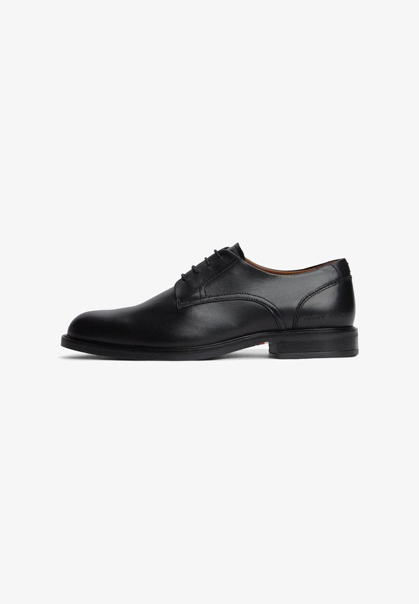 Tommy Hilfiger CORPORATE DRESSY SHOE - Lace-ups - black
