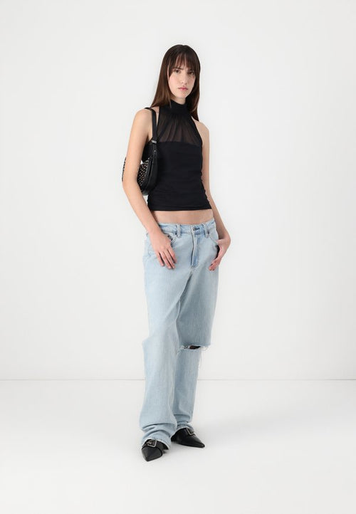 Abercrombie & Fitch Curve Love Low Rise Baggy Jean