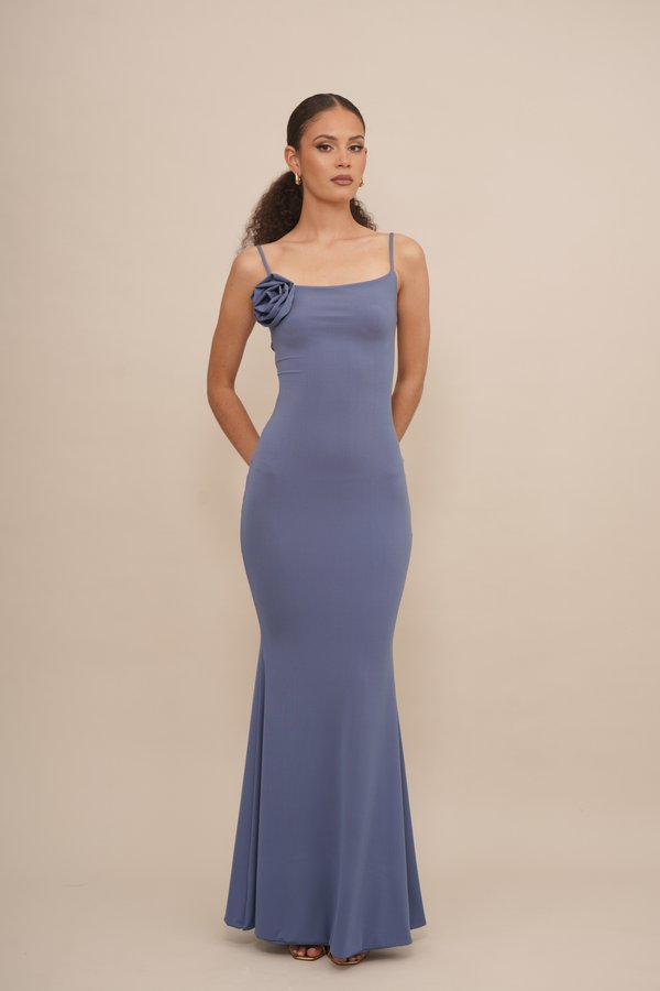 WAL G TALL MARY ROSE TIE MAXI