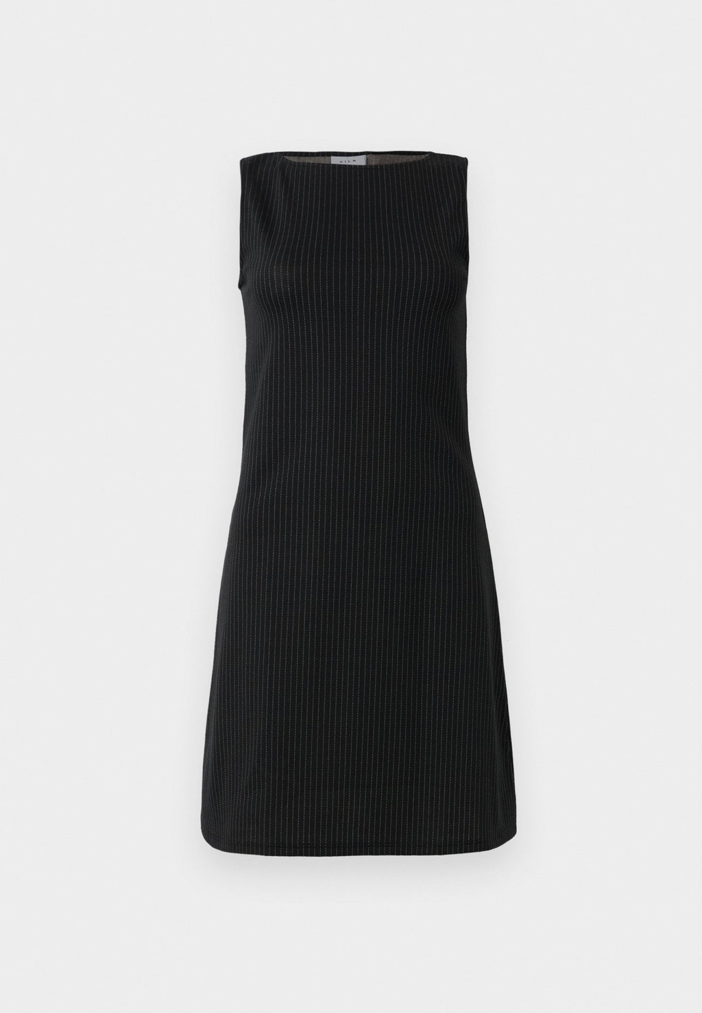 VILA VIJASMINA BOAT NECK SHORT DRESS