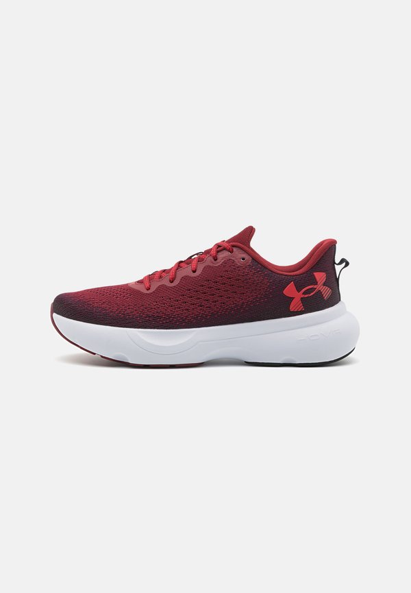 Under Armour INFINITE - Road running shoes - cardinal/black/racer red