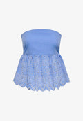 ONLY ONLTULUM - Top - blue bonnet