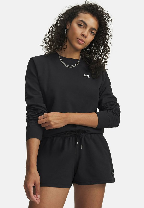 Under Armour SPORT TERRY - Sweatshirt - black