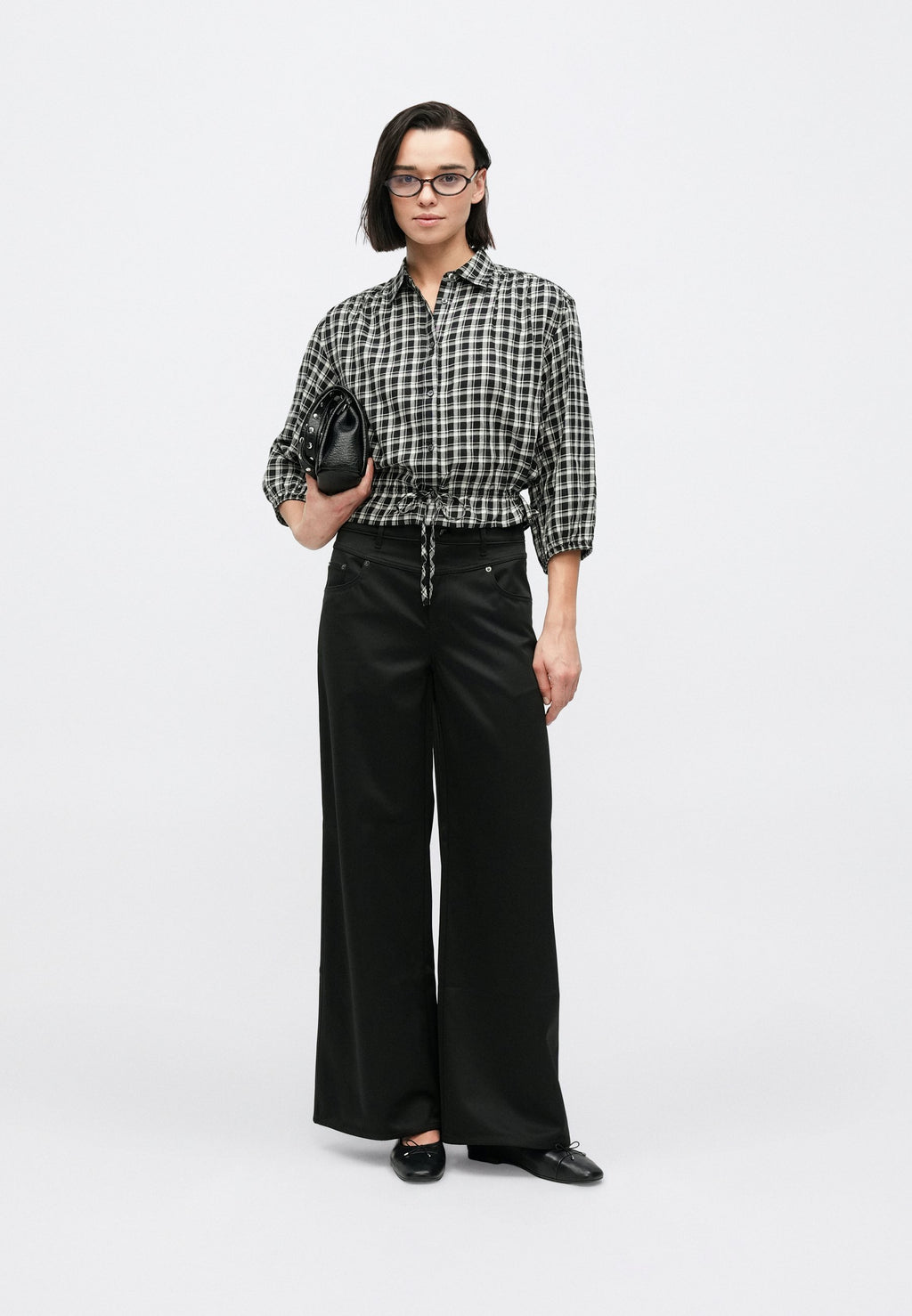 GAP TIE WAIST SHIRT
