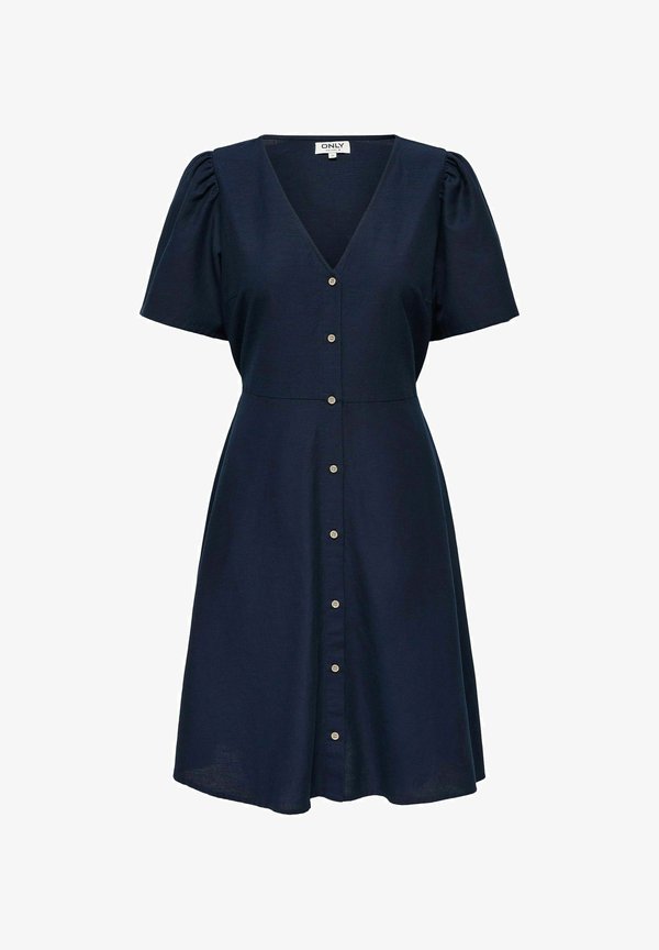ONLY ONLVITA Short - Shirt dress - navy blazer