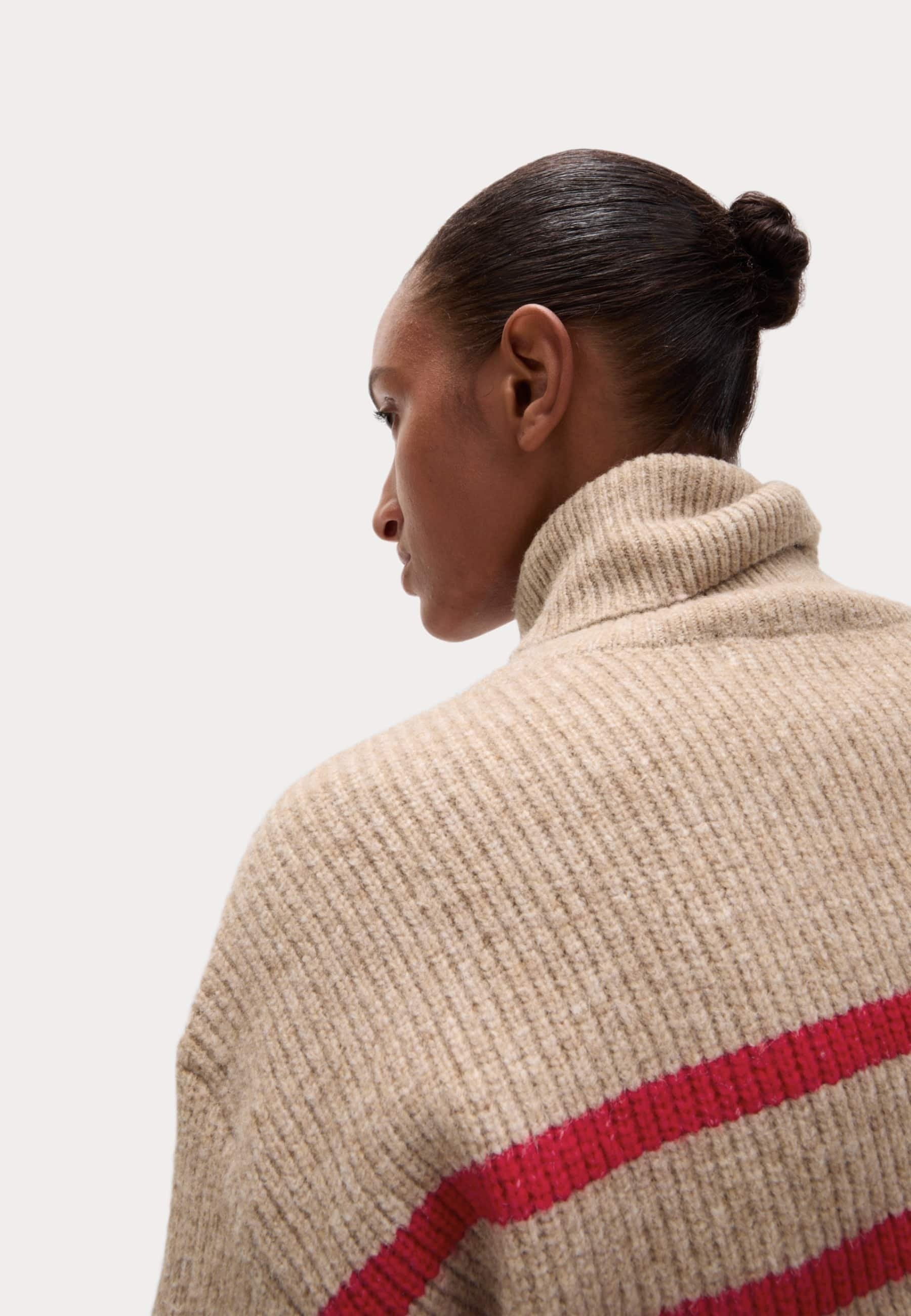 Marks & Spencer ROLL NECK STRIPE