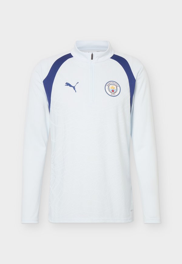 Puma MANCHESTER CITY FC TRAINING 1/4 ZIP - Club wear - dewdrop/blue jewel