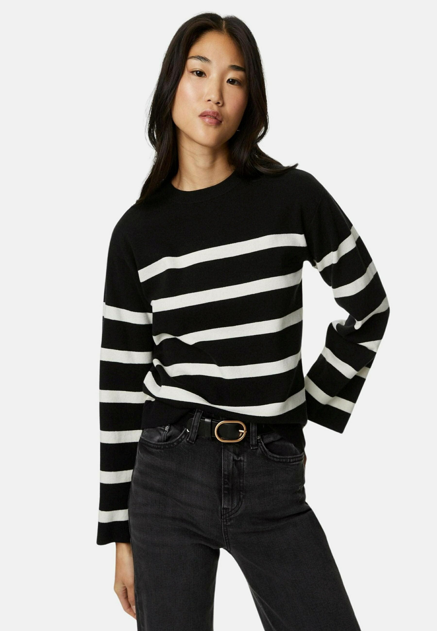 Marks & Spencer STRIPED CREW NECK