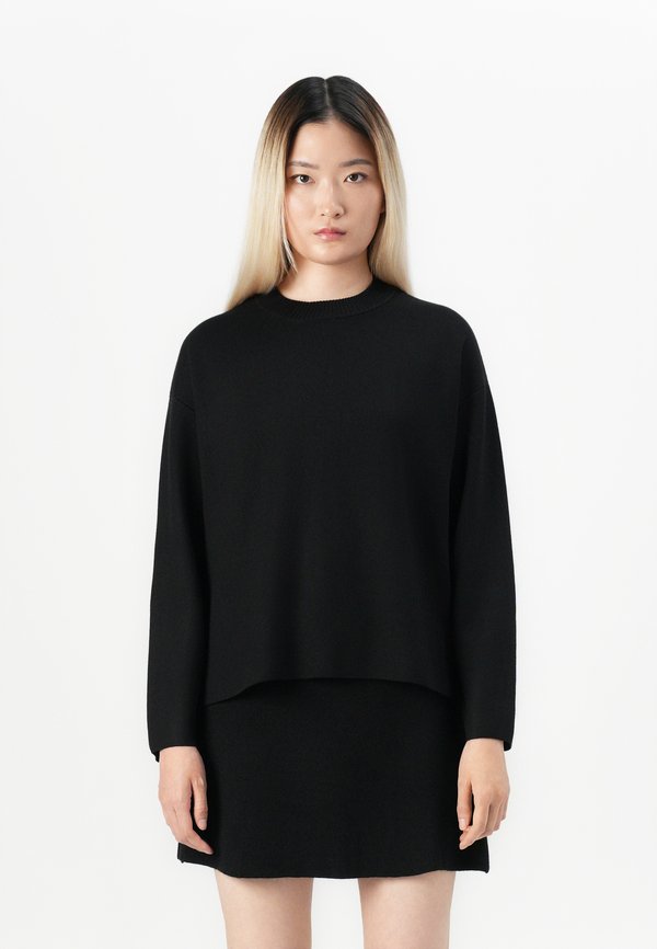 Vero Moda Knitted VMSILJE Knitted - Jumper - black