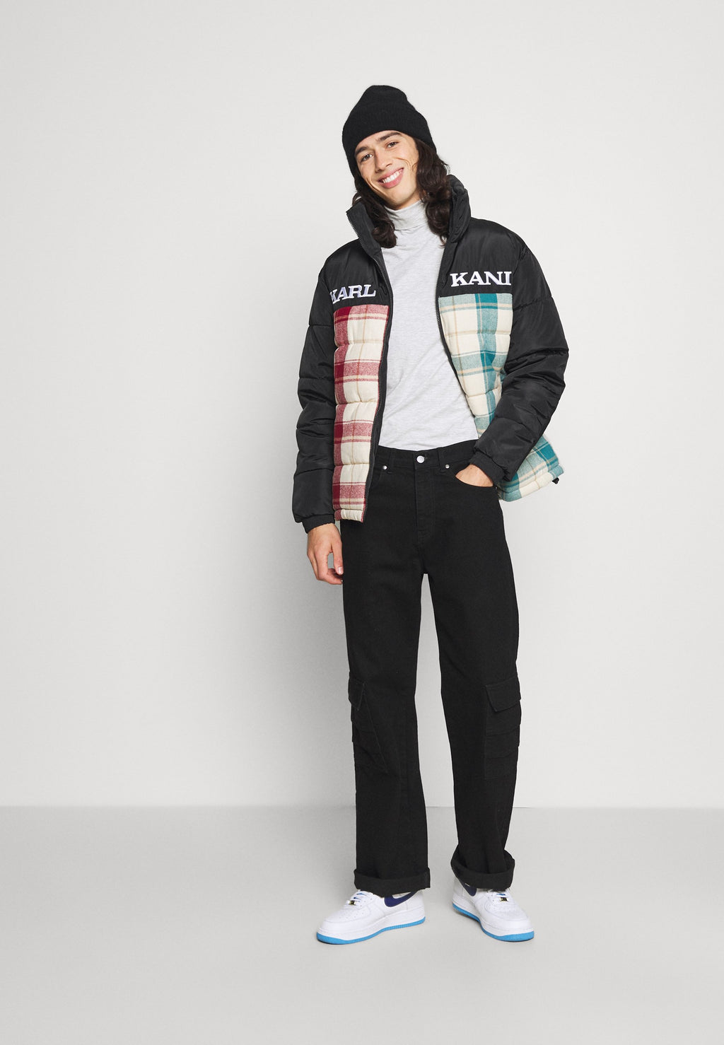 Karl Kani RETRO BLOCK PUFFER JACKET UNISEX