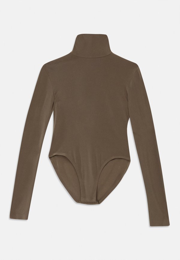 Norma Kamali LONG SLEEVE TURTLE BODYSUIT