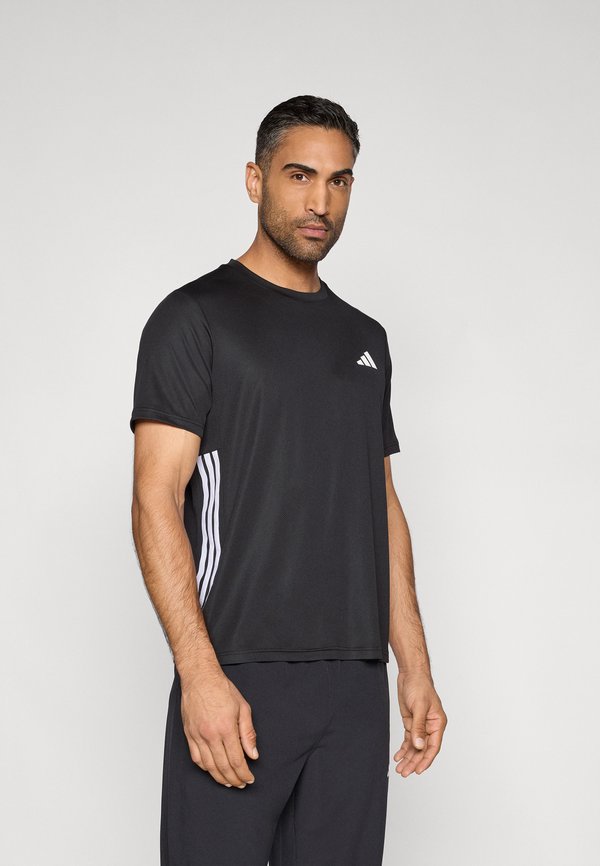adidas Performance Sports T-shirt - black/white
