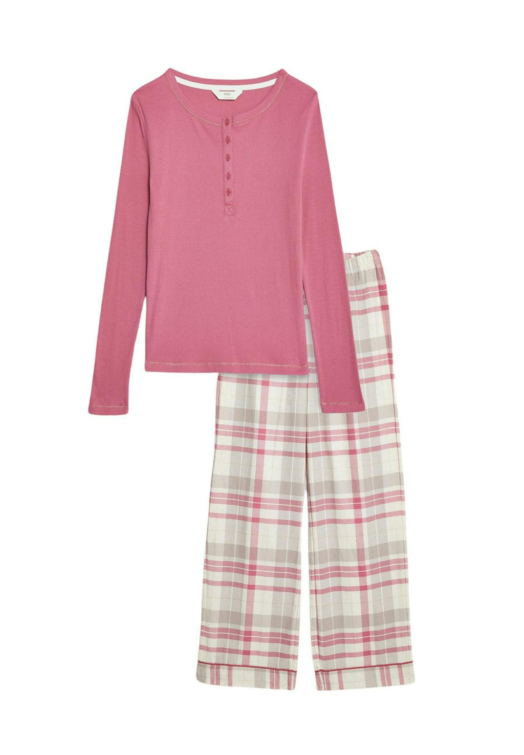 Marks & Spencer COTTON RICH CHECKED