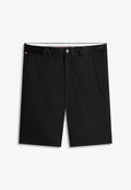 Tommy Hilfiger BROOKLYN SATIN SLIM CHINO SHORTS - Shorts - black