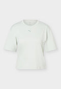 Puma RELAXED FIT - Sports T-shirt - créme de mint