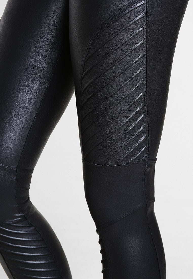 Spanx FAUX LEATHER MOTO LEGGINGS