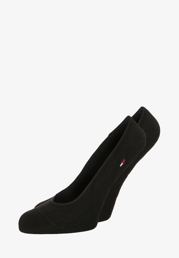 Tommy Hilfiger 2 PACK - Invisible socks - black