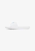 Tommy Hilfiger LOGO EMBROIDERY CANVAS POOL SLIDES - Pool slides - ecru