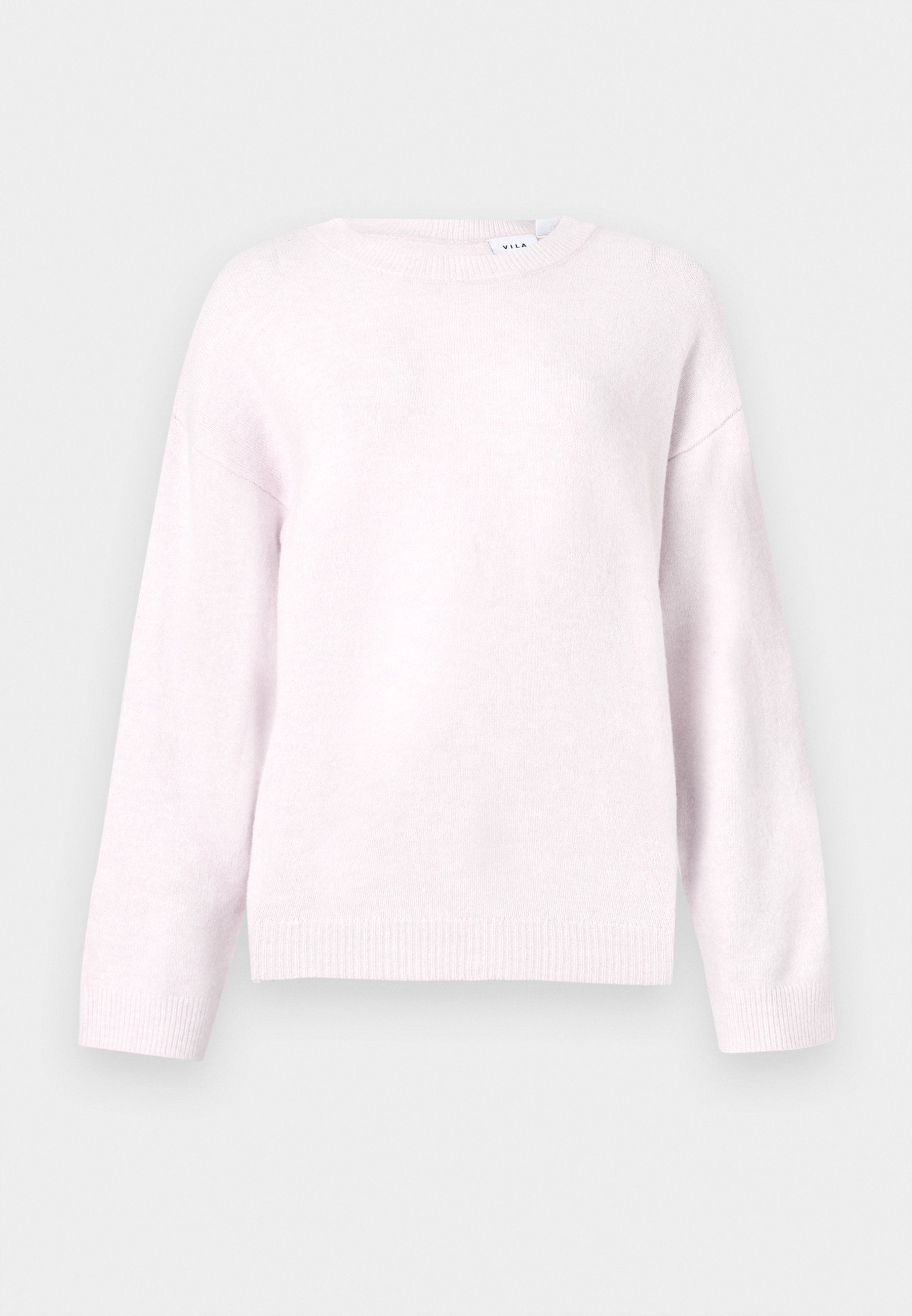 VILA VILIGA L/S O-NECK KNIT TOP - NOOS