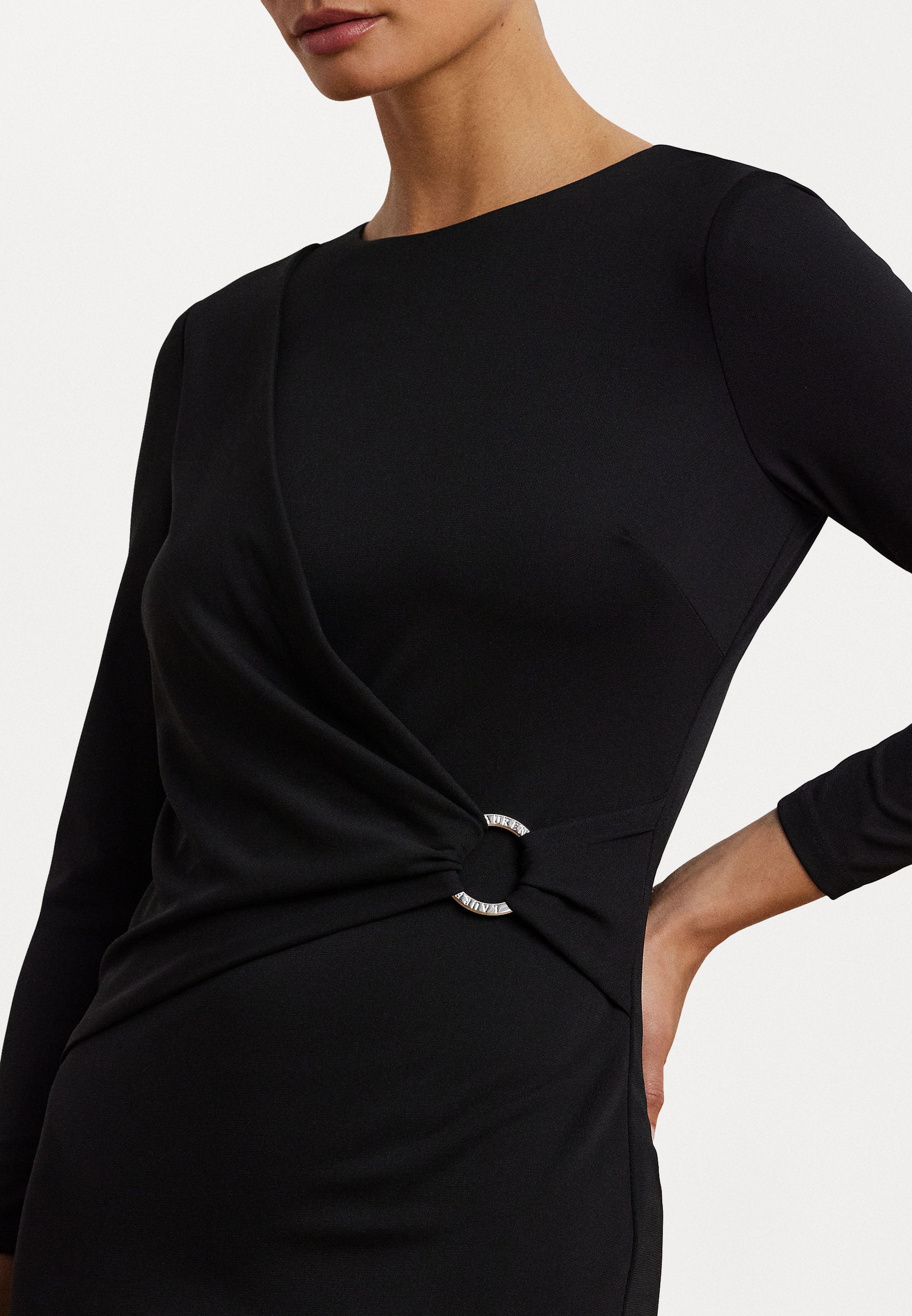 Lauren Ralph Lauren Petite JERSEY THREE QUARTER SLEEVE DRESS