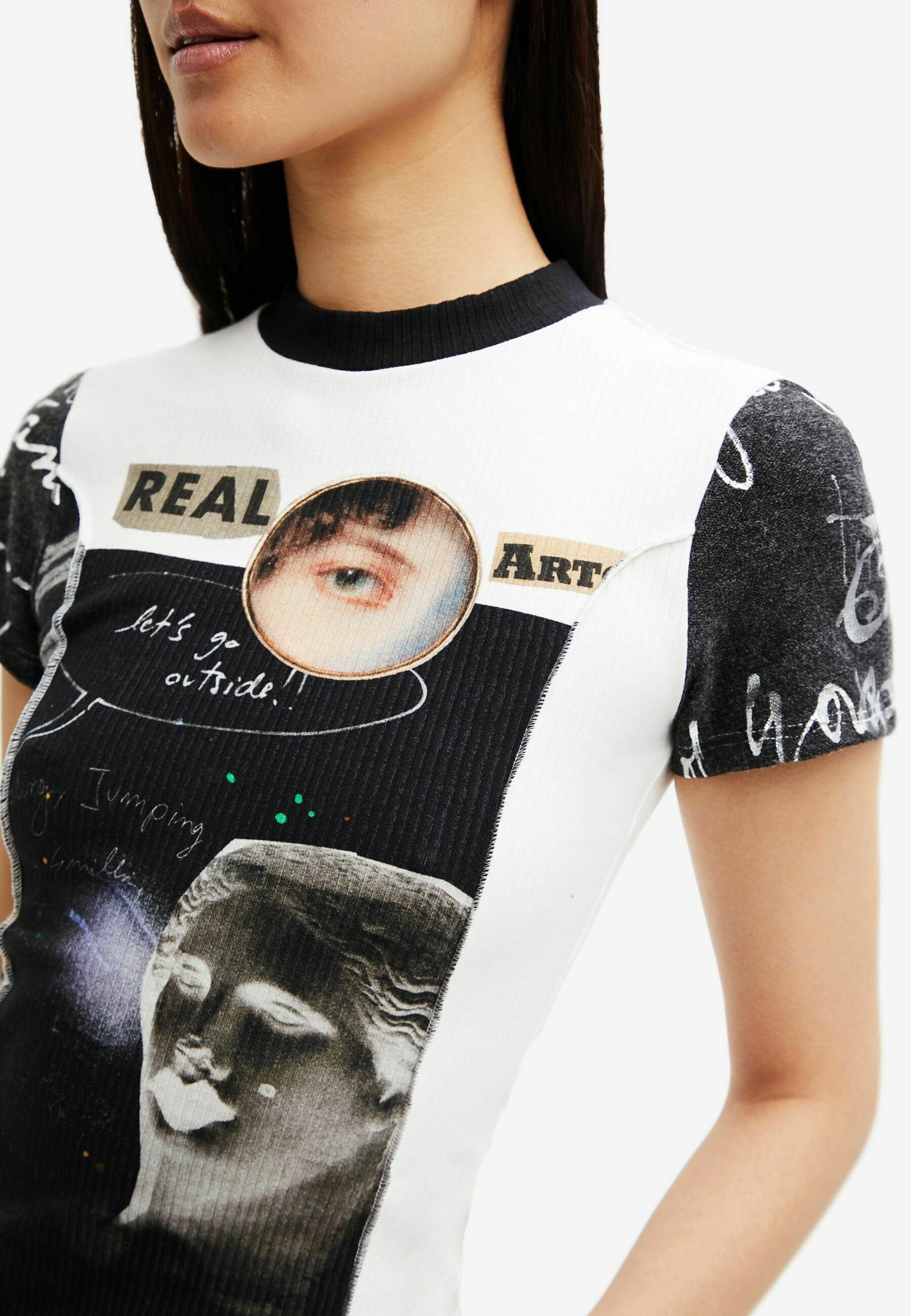Desigual DIGITAL NEWSPAPER PATCH