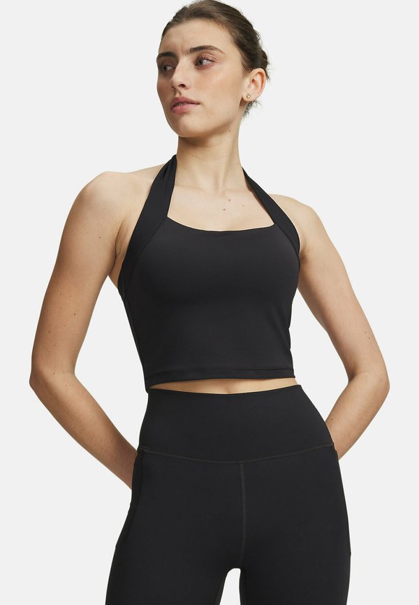 Under Armour MERIDIAN HALTER - Top - black