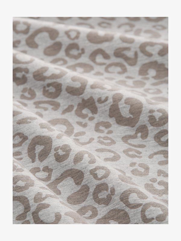 TOM TAILOR Nightie - grau mittel allover