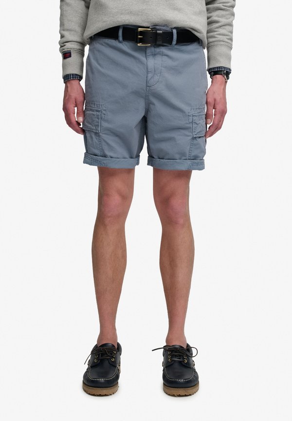 Superdry & Co Shorts - flint stone blue grey
