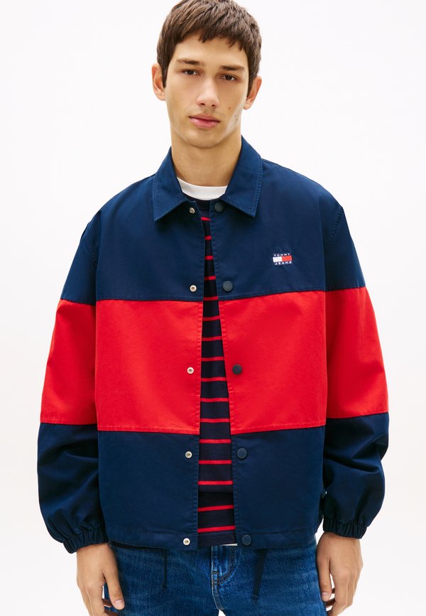 Tommy Jeans OVERSIZED FIT COLOUR-BLOCKED OVERSHIRT