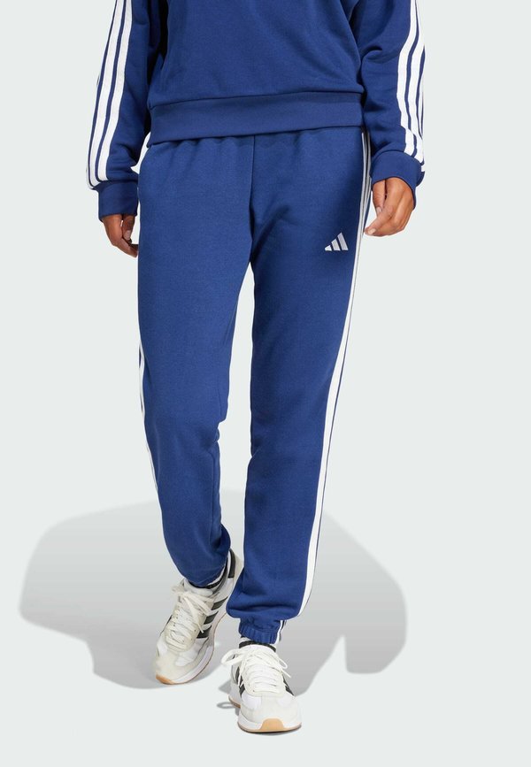 adidas Sportswear Tracksuit bottoms - dark blue   white