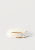 Calvin Klein CLASSIC BUCKLE - Belt - white