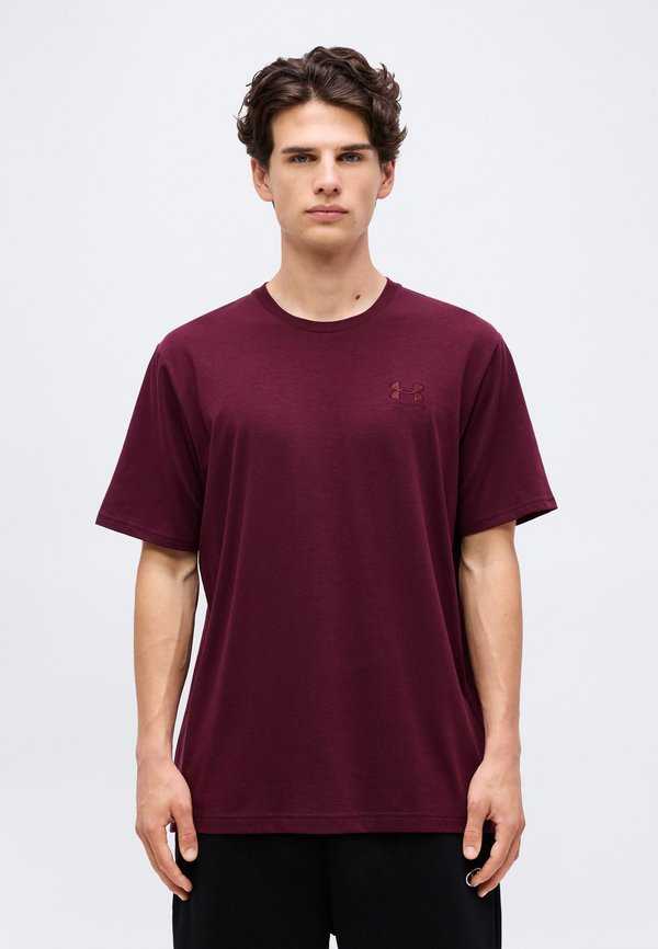 Under Armour ICON TEE - Basic T-shirt - dark maroon