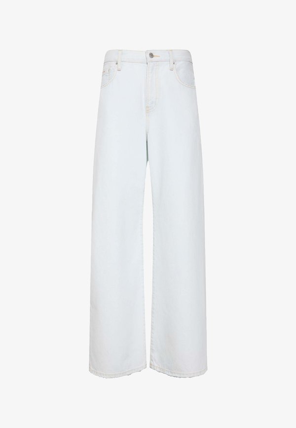 Calvin Klein Jeans THE WIDE LEG BLEACHED LIGHT - Wide Leg - bleached light