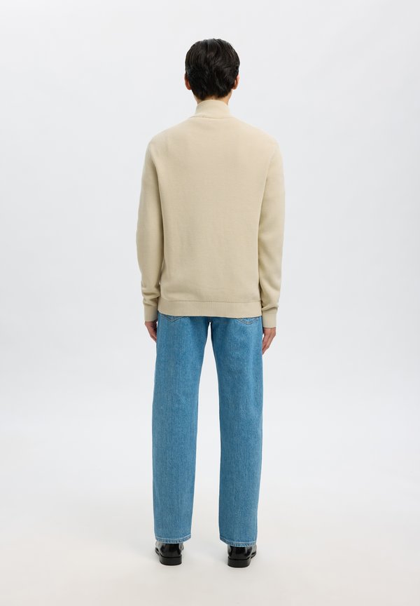 Selected SLMDANE LS KNIT STRUCTURE FULL ZIP NOOS