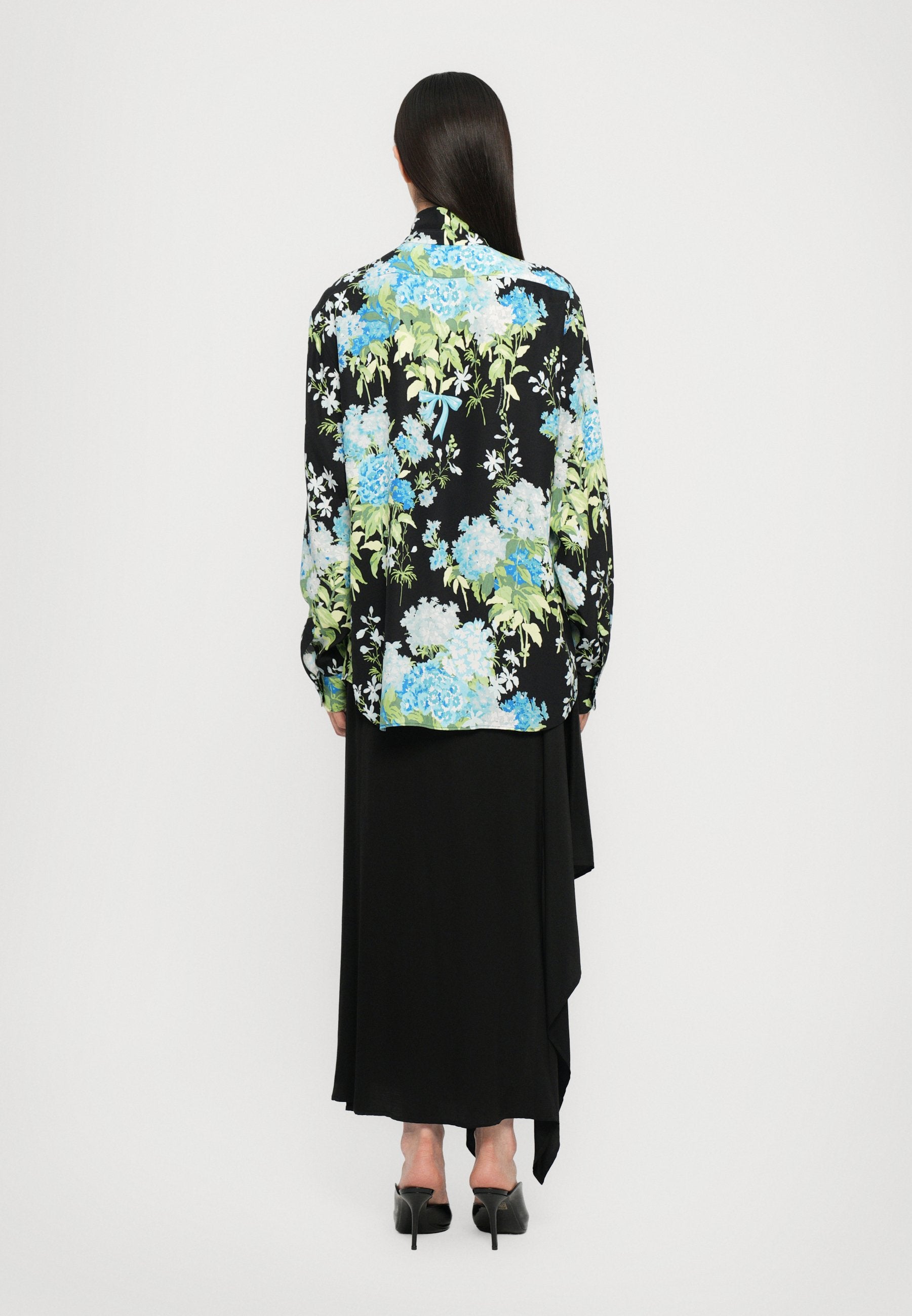 MOSCHINO ALL OVER SWEET WILLIAMS PRINT