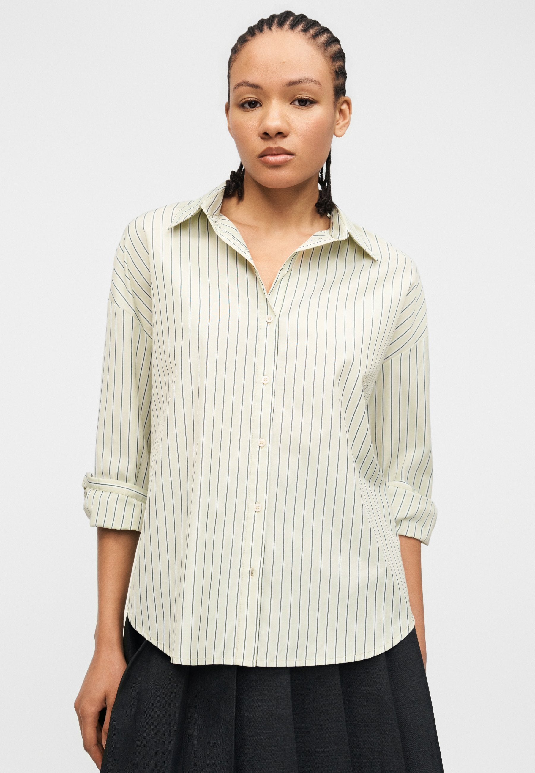 ONLY ONLOREGON ALVA LS REG SHIRT NOOS WVN