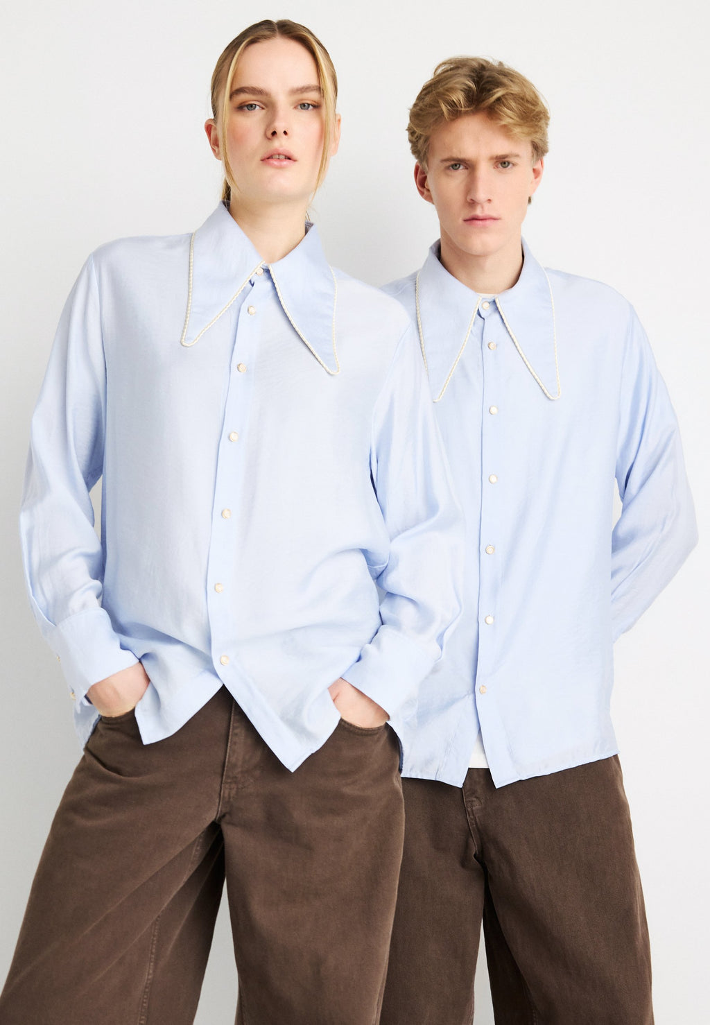 Sister Jane AUGIE RETRO COLLAR SHIRT UNISEX
