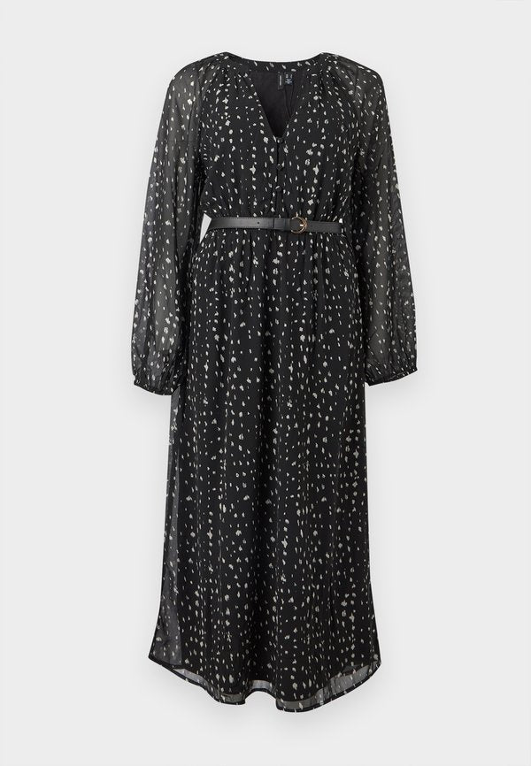 Vero Moda VMHOLLY Midi - Maxi dress - black