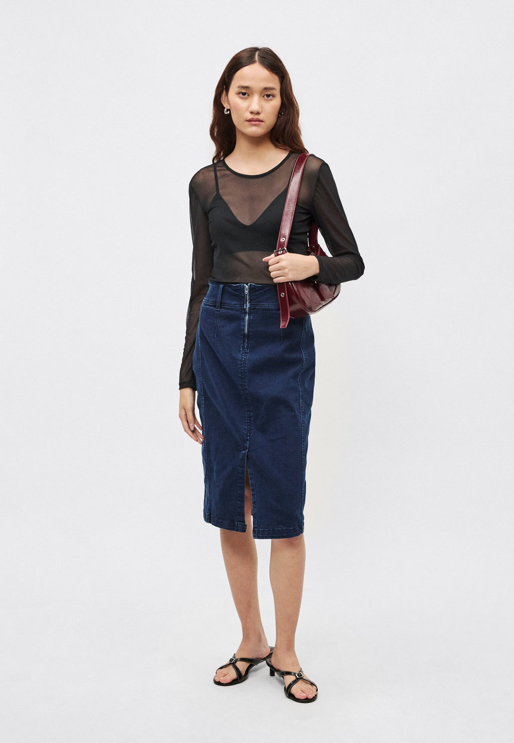 Pepe Jeans MIDI SKIRT